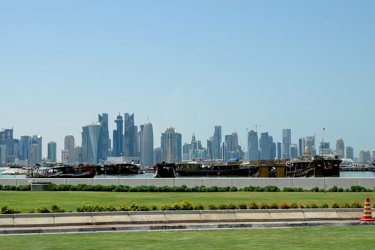 Doha skyline Kigali Rwanda travel